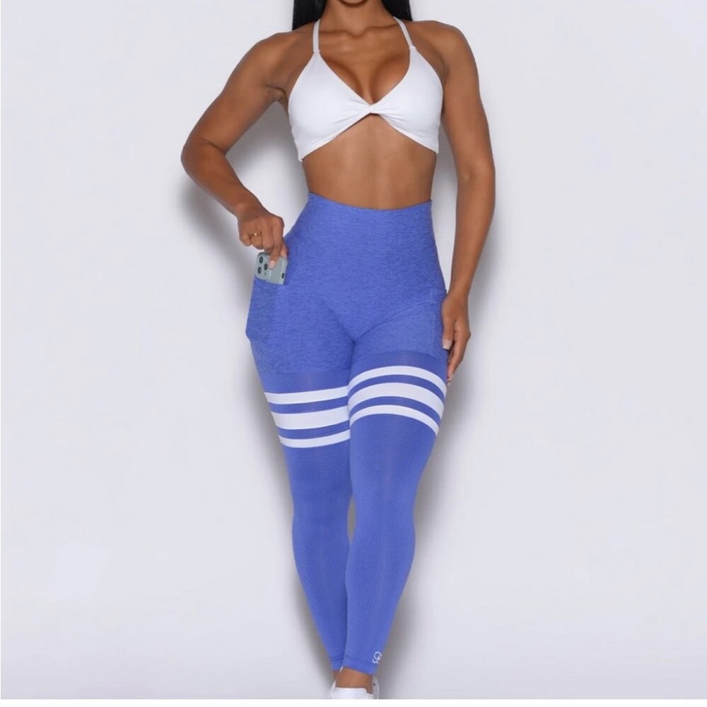 🔥 Bombshell leggings scrunch butt thigh highs gym activewear sexy pockets